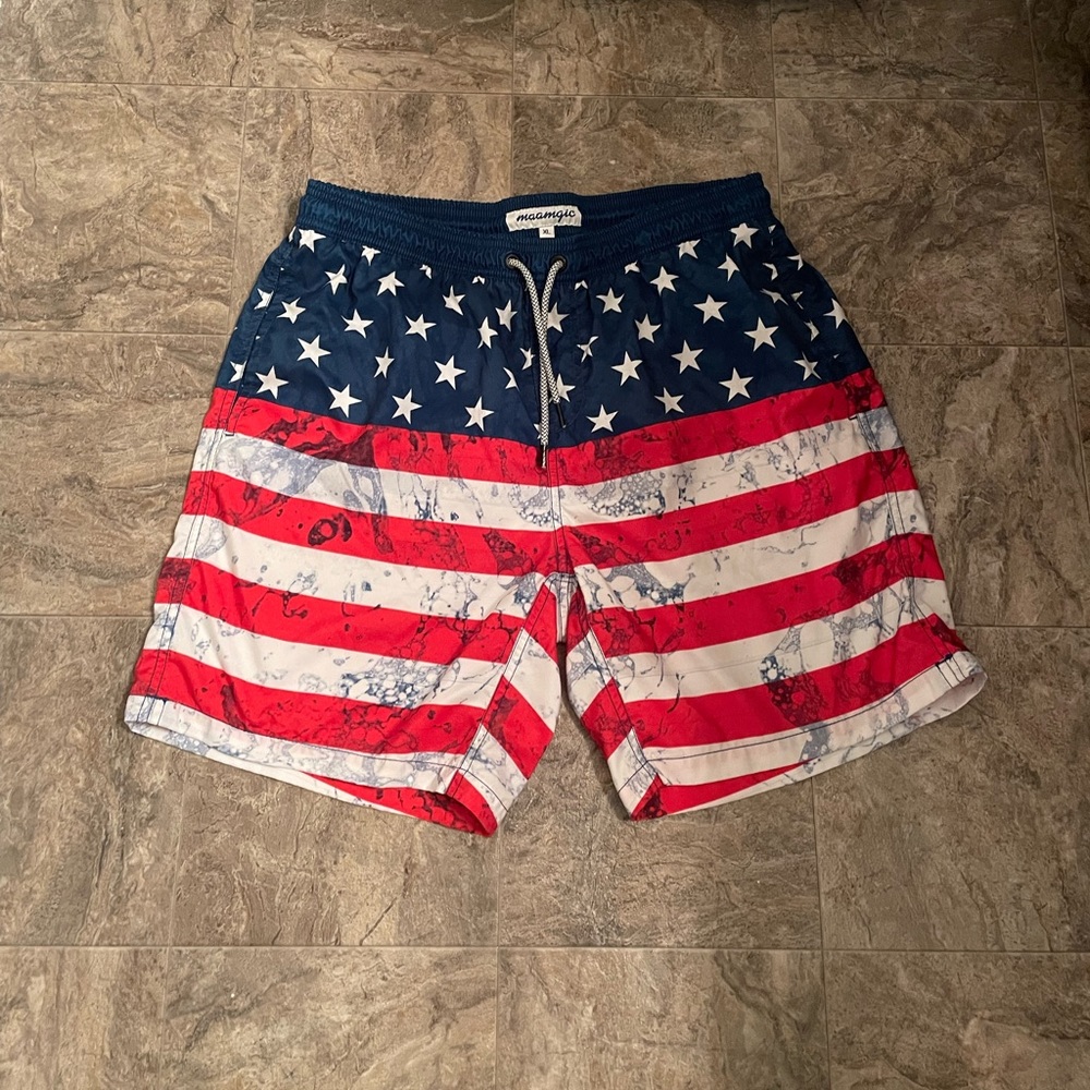 Americana Swim Trunks